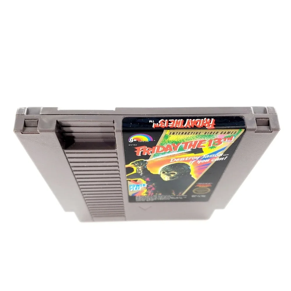 Friday the 13th (Nintendo NES, 1989) Authentic Cart Only w/ Dust Cover Tested